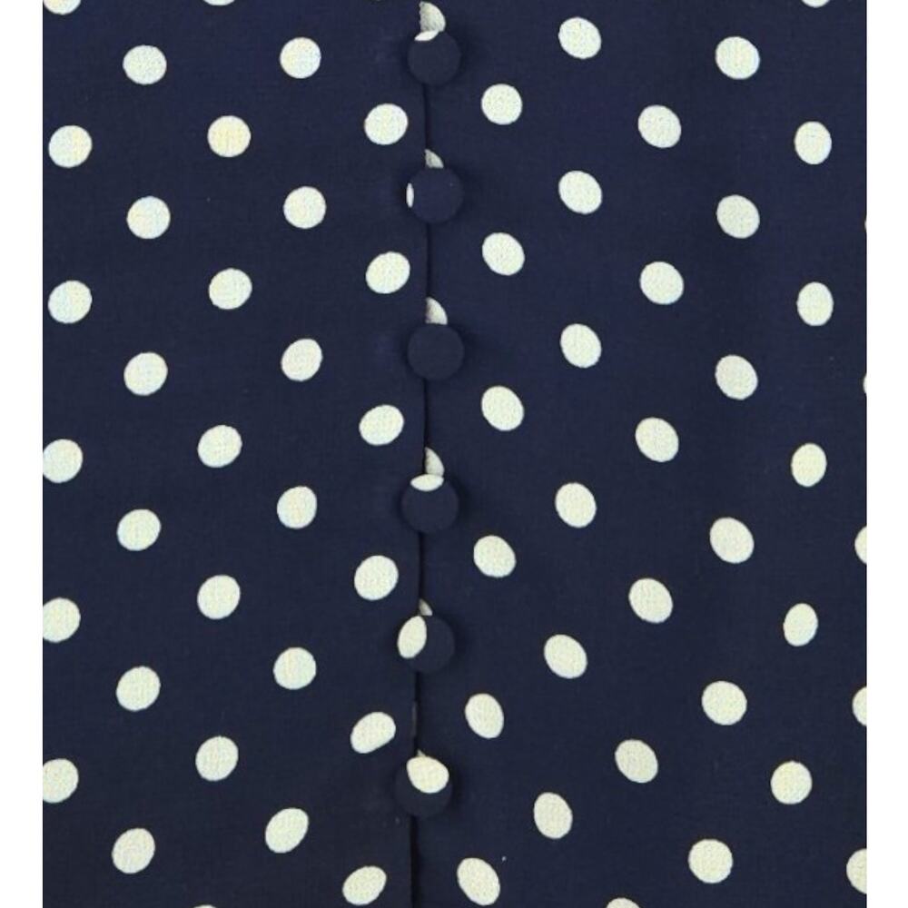 Sophie Rue | Leisha White Polka Dots Button Front Cami | Size XS - Picture 3 of 5